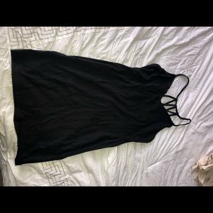 Black cocktail dress